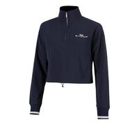 WILSON Davenport Woven Popover Sweatshirt Damen dunkelblau