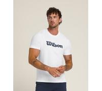 Wilson Easy Street Short Sleeve T-shirt Weiß XS Mann