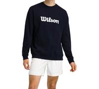 Wilson M Parkside Crew Classic Navy Script Herren Sweatshirt dunkelblau L