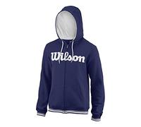 Wilson Herren Script Fz Hoody M Team, Blue Depths/White, 2XL, WRA765903XX