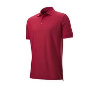 Wilson Herren T-Shirt Authentic Polo, Red, XL, WGA700614