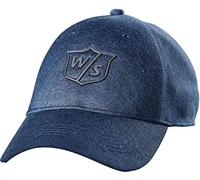 Wilson Herren W/s Cap Denim ONE TOUCH, Denim, OSFA, WGH5940BU