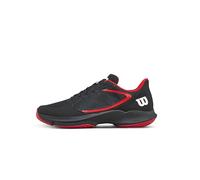 Wilson Hurakn Lite Herren Padel-Schuhe, Stilvolles Design, Atmungsaktiver Komfort, Energetische Unterstützung, Zuverlässiger Grip, Farbe: Schwarz/Infrarot/Weiß, Größe: 8 1/2