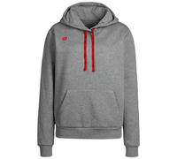 Wilson Kapuzenpullover Fundamentals Cotton Hoodie mit Kapuze (Baumwolle) grau Herren, Größe XL