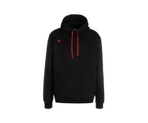 Wilson Kapuzenpullover Fundamentals Cotton Hoodie mit Kapuze (Baumwolle) schwarz Herren, Größe M