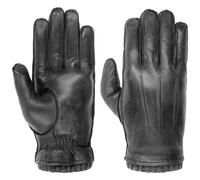 Lederhandschuhe PEARLWOOD "Wilson", Herren, Gr. 9, carbon, Schafsleder, Handschuhe, Vintage Optik durch Waxfinish (85610240-9) carbon