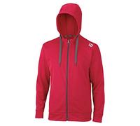 WILSON M FW16 Zip Hoodie Crimson - L