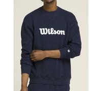 Wilson M Team Crewneck Classic Navy Script - Sweater - Dunkelblau XL