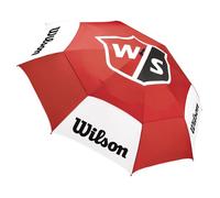 Wilson Regenschirm, Tour, Golf-Zubehör für Damen und Herren, Rot