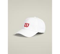 Wilson U Active Perforated Cap Bright Whrite/Infrared - Tenniskappe...