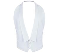Wilvorst CLASSICs Herren Frack-Weste Classic-Fit Weiß, Bekleidungsgröße: 94