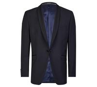 Wilvorst Classics Herren Smokingsakko Modern-Fit Uni, Bekleidungsgröße: 98, Farbe: Mitternachtsblau