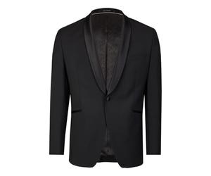 Wilvorst Classics Herren Smokingsakko Schalkragen Drop8 Schwarz, Bekleidungsgröße: 110
