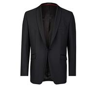 Wilvorst Classics Herren Smokingsakko Schalkragen Modern Schwarz, Bekleidungsgröße: 110