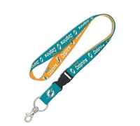 Wincraft NFL Miami Dolphins Schlüsselband mit abnehmbarer Schnalle, 1,9 cm