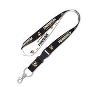 WinCraft NFL-Schlüsselband mit Abnehmbarer Schnalle, 34963010, Pittsburgh Penguins, 3/4"