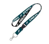 Wincraft NFL Schlüsselband mit Abnehmbarer Schnalle, 93653010, Official Team Colors., 3/4"