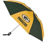 WinCraft NFL Unisex Regenschirm für Erwachsene, automatisch, zusammenklappbar, Unisex-Erwachsene, Green Bay Packers, One Size Fits All