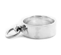 Windalf Shades-Of-Grey RING DER O 8 mm Fetischschmuck Rollenspiel Sklavenring 925 Sterlingsilber (Silber, 58 (18.5))