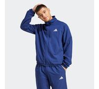 Adidas Essential Small Logo Windbreaker Jacke 2XL Dark Blue / White