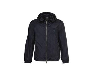 Windbreaker ARMANI EXCHANGE "Übergangsjacke Blouson Jacket", Damen, Gr. L, blau, Obermaterial: 100% Polyamid PA., Jacken Windbreaker (83063265-L) blau