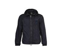 Armani Exchange Herren Icon Project, Logo Embossed Patch Jacke, Dunkles Marineblau, L