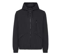 Windbreaker BLEND "BHEfik", Herren, Gr. XXL, schwarz, 100% Polyester, unifarben, normal normal, hoch geschlossener Ausschnitt, elastischer Bund, Jacken Windbreaker, Stylischer Windbreaker mit Taschen