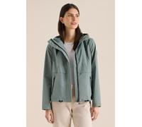 Windbreaker CECIL, Damen, Gr. XL (44), kelp grün, Stoff, Obermaterial: 100% Polyester; Futter: 100% Polyester, unifarben, comfort fit normal, ohne Ausschnitt, Bündchen, Jacken Windbreaker, mit Kapuze 