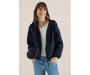 Windbreaker CECIL, Damen, Gr. XXL (46), blau navy, Stoff, Obermaterial: 100% Polyester; Futter: 100% Polyester; Füllung: 100% Polyester, unifarben, comfort fit normal, ohne Ausschnitt, Bündchen, Jacke