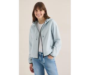 Windbreaker CECIL, Damen, Gr. XXL (46), watercolour blau, Stoff, Obermaterial: 100% Polyester. Futter: 100% Polyester. Füllung: 100% Polyester, unifarben, comfort fit normal, ohne Ausschnitt, Bündchen