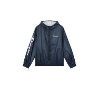 Windbreaker CHAMPION "OUTDOOR Light Hooded Jacket with Large Logo", Jungen, Gr. XXL (176), nny, noxm, Obermaterial: 100% Polyester. Futter: 60% Baumwolle, 40% Polyester, Jacken Windbreaker (73390135-X