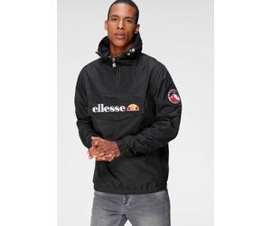 Windbreaker ELLESSE "MONT 2 JACKET", Herren, Gr. XS, schwarz, Obermaterial: 100% Polyester, Basic schmal hüftlang, Bündchen, Jacken Windbreaker (55789519-XS) schwarz