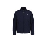 GANT Steppjacke Regular Fit, gesteppter Windcheater, Reißverschluss, Navy