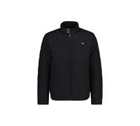 GANT Herren Jacke Quilted Windcheater Stehkragen, Reißverschluss, Schwarz 5XL