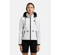 Windbreaker KHUJO "Olia", Damen, Gr. L (40), weiß (sanftes weiß), Obermaterial: 100% Polyester. Innenfutter: 100% Nylon, gerade hüftlang, hoch geschlossener Ausschnitt, normaler Saum mit Gummizug, Jac