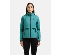 Windbreaker KHUJO "Olia", Damen, Gr. XL (42), north sea teal, Obermaterial: 100% Polyester. Innenfutter: 100% Nylon, gerade hüftlang, hoch geschlossener Ausschnitt, normaler Saum mit Gummizug, Jacken
