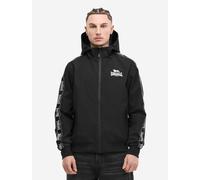 Windbreaker LONSDALE "OUSTON", Herren, Gr. XL, schwarz, weiß, Obermaterial: 100% Polyester. Futter: 100% Polyester, Jacken Windbreaker, für Erwachsene, aus Polyester, auch in großen Größen (39263656-X