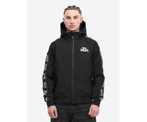 Windbreaker LONSDALE "OUSTON", Herren, Gr. XXL, schwarz, weiß, Obermaterial: 100% Polyester. Futter: 100% Polyester, Jacken Windbreaker, für Erwachsene, aus Polyester, auch in großen Größen (39263656-