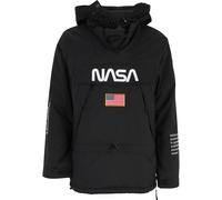 Mister Tee Herren NASA Windbreaker Jacke, per Pack Schwarz (Black 00007), X-Small (Herstellergröße: XS)