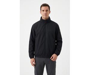 Windbreaker NAPAPIJRI, Herren, Gr. XL, schwarz (schwarz beauty), Obermaterial: 100% Polyester, normal, Jacken Windbreaker, mit Reißverschluss, aus Polyester, normaler Schnitt (31565600-XL) schwarz bea
