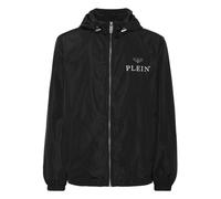 Windbreaker PHILIPP PLEIN "Windbreaker", Herren, Gr. L, schwarz (02, schwarz), Obermaterial: 100% Polyester. Futter: 100% Polyester, Jacken Windbreaker (61065326-L) 02, schwarz