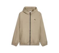 Windbreaker PUMA "Essentials Regular Windjacke Herren", Herren, Gr. L, ice coffee beige, Obermaterial: 100% Polyester; Futter: 100% Polyester, Jacken Windbreaker (10709930-L) ice coffee beige