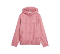 Windbreaker PUMA "Essentials Regular Windjacke Jugendliche", Mädchen, Gr. 122, wild pink, Obermaterial: 100% Polyester; Taschenfutter: 100% Polyester, Jacken Windbreaker (22695544-122) wild pink
