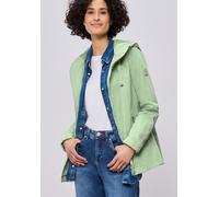Windbreaker STREET ONE, Damen, Gr. 34, bright pistachio, Stoff, Obermaterial: 60% Polyester, 40% Nylon; Futter: 100% Polyester, unifarben, comfort fit normal, ohne Ausschnitt, Bündchen, Jacken Windbre