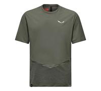 Salewa Kurzärmeliges T-shirt Für Männer Mann Pedroc Dry Wind Größe M Grün