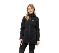 Jack Wolfskin Damen Windhain Mantel (Größe L, schwarz)