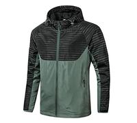 Windjacke Herren Leicht, Dünn Sommer Sportlich Outdoor Fahrradjacke Regenjacke 4Xl Elegant Wasserdicht Windbreaker Windjacke Faltbar Lang Große Größen Atmungsaktiv Sommerjacke Übergangsjacke