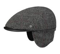 Windproof Flatcap mit Ohrenklappen by bugatti grau 57 cm