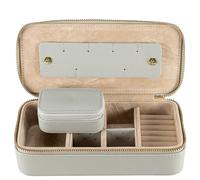 Windrose Aurora - Schmucketui M 20 cm - hellgrau