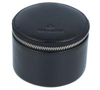 Windrose Basic Collection Nappa Schmucketui Leder 10 cm schwarz